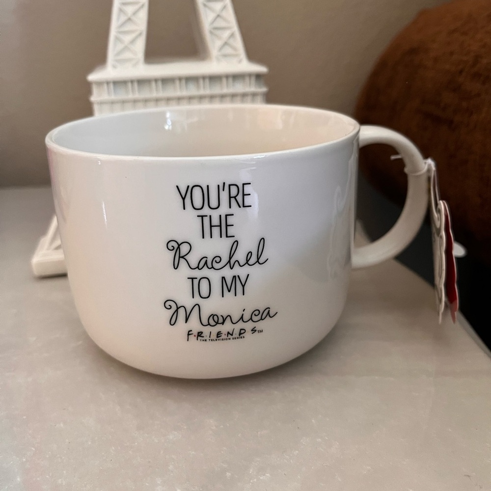 You’re the Rachel to my Monica Friends Mug NWT